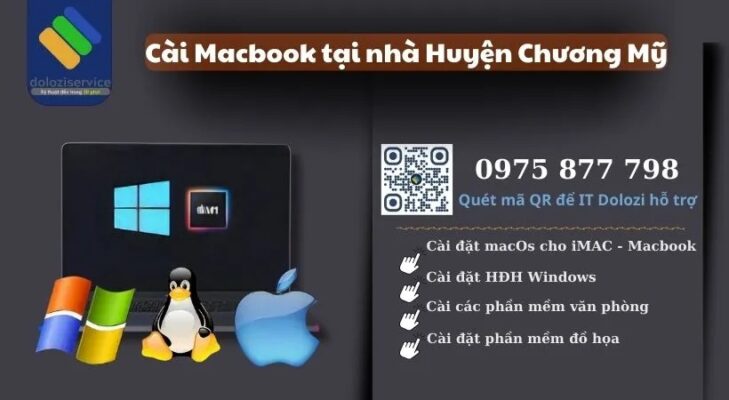 Cài Macbook Tại Nhà Huyện Chương Mỹ - Gọi Là Có Ngay!