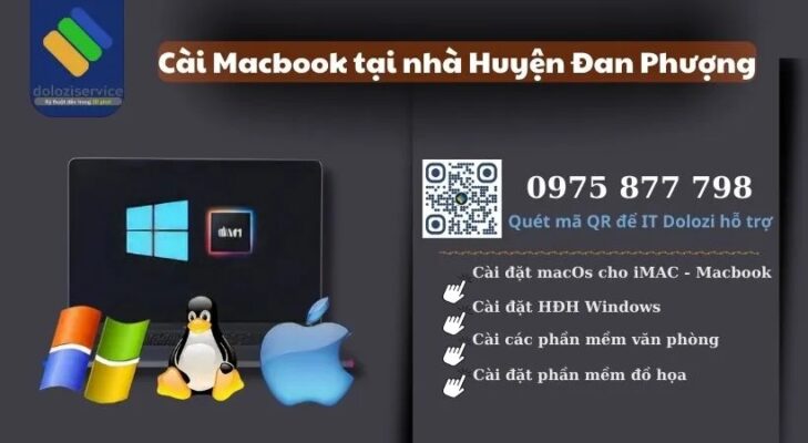 Cài Macbook Tại Nhà Huyện Đan Phượng - Gọi Ngay!