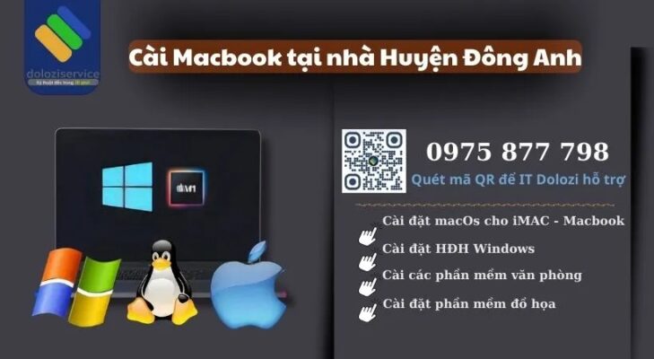 Cài Macbook Tại Nhà Huyện Đông Anh | Gọi Là Có Mặt!