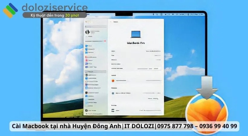 Cài macbook Huyện Đông Anh