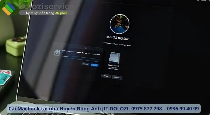 Quy trình cài Macbook tại Dolozi