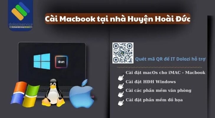 Cài Macbook Tại Nhà Huyện Hoài Đức - Gọi Là Có Mặt!