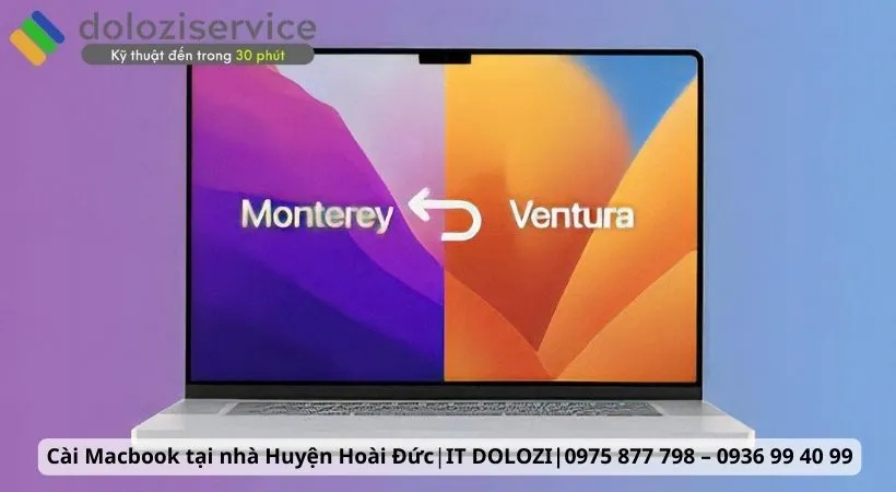 Dịch vụ cài macbook tại Dolozi