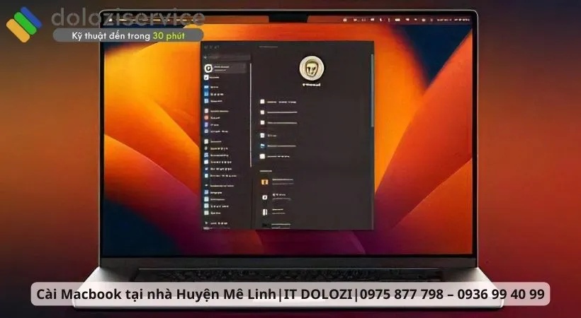 Cài macbook Huyện Mê Linh