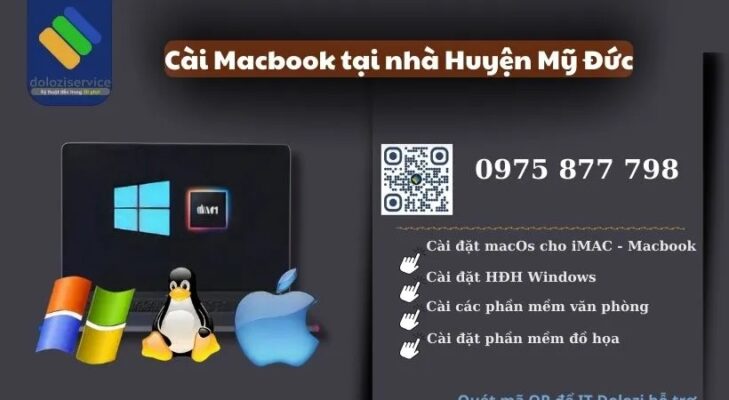 Cài Macbook Tại Nhà Huyện Mỹ Đức - Gọi Là Có Mặt!