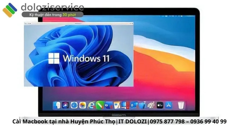 Dịch vụ cài macbook Huyện Phúc Thọ. Dolozi cung cấp dịch vụ cài macbook uy tín tại nhà