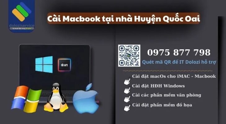 Cài Macbook Tại Nhà Huyện Quốc Oai? Gọi Ngay!