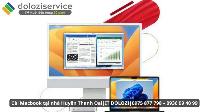 Dịch vụ cài macbook Huyện Thanh Oai