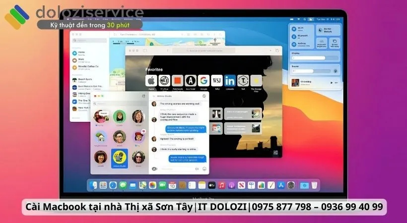 Dolozi dịch vụ cài macbook tại nhà
