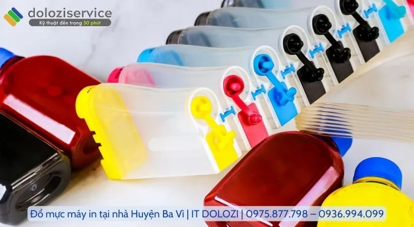 Lợi ích khi đổ mực máy in tại nhà huyện Ba Vì.