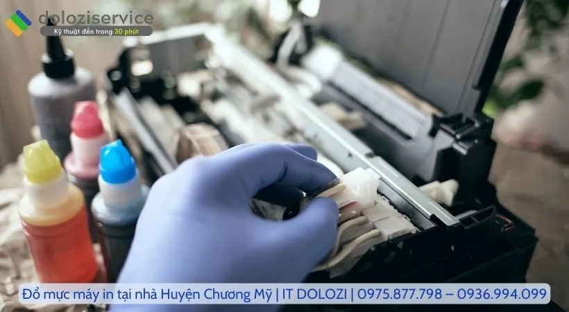 Lợi ích khi đổ mực máy in tại nhà huyện Chương Mỹ