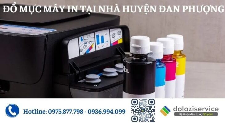 Đổ Mực Máy In Tại Nhà Huyện Đan Phượng - Gọi Ngay!