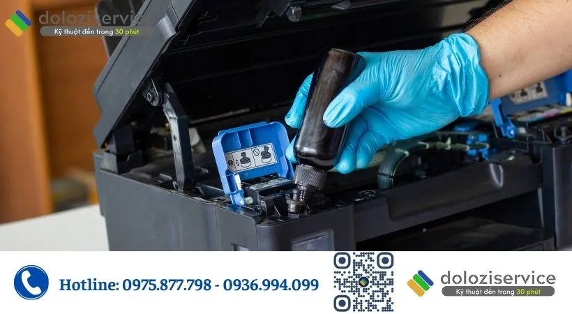 Đổ mực máy in uy tín tại nhà huyện Gia Lâm