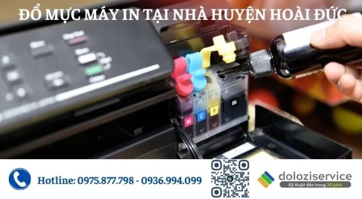 Đổ Mực Máy In Tại Nhà Huyện Hoài Đức - Gọi Ngay!