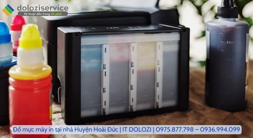 Khi nào cần đổ mực máy in tại nhà Huyện Hoài Đức