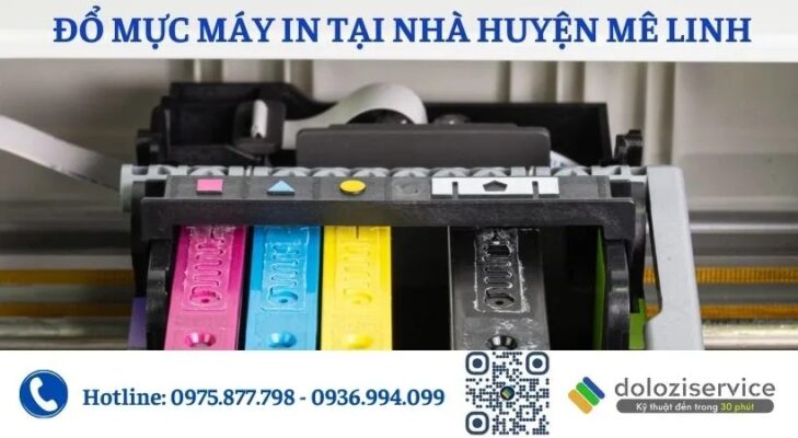 Đổ Mực Máy In Tại Nhà Huyện Mê Linh - Gọi Ngay!