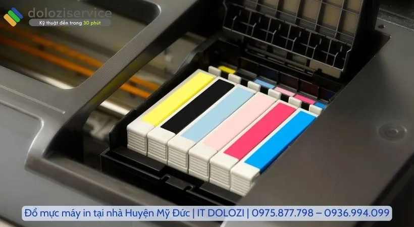 Lưu ý khi đổ mực máy in tại nhà huyện Mỹ Đức