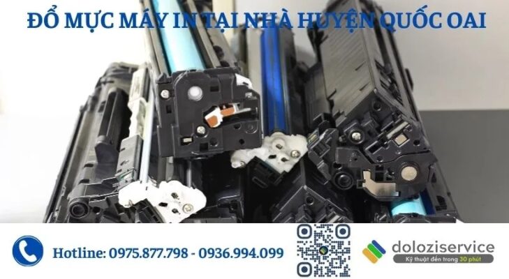 Đổ Mực Máy In Tại Nhà Huyện Quốc Oai - Gọi Ngay!