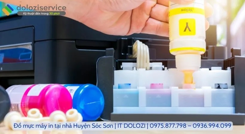 Dấu hiệu nhận biết đã hết mực in