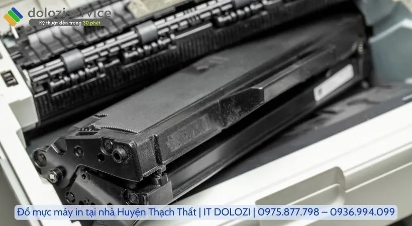Ưu điểm khi đổ mực máy in tại nhà Huyện Thạch Thất