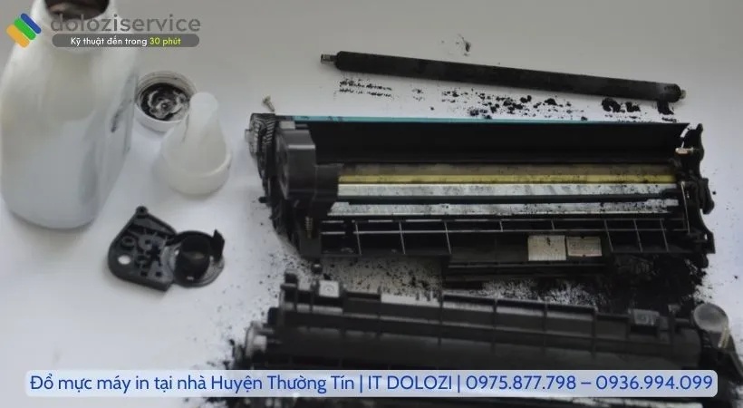 Tại sao nên chọn dịch vụ đổ mực máy in tại nhà tại Huyện Thường Tín?
