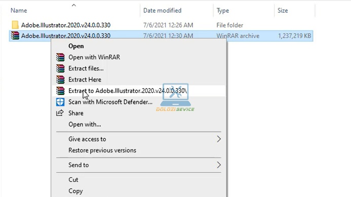 Giải nén phần mềm Illustrator 2020 Giải nén phần mềm Illustrator 2020 Full Crack