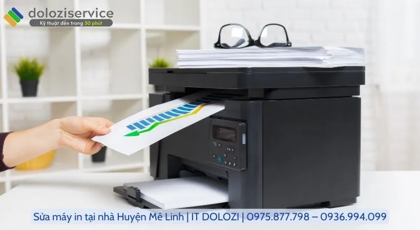 Dịch vụ sửa máy in tại nhà huyện Mê Linh tại Dolozi