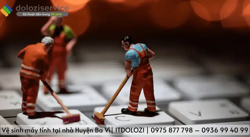Tại sao việc vệ sinh máy tính tận nơi tại Dolozi?