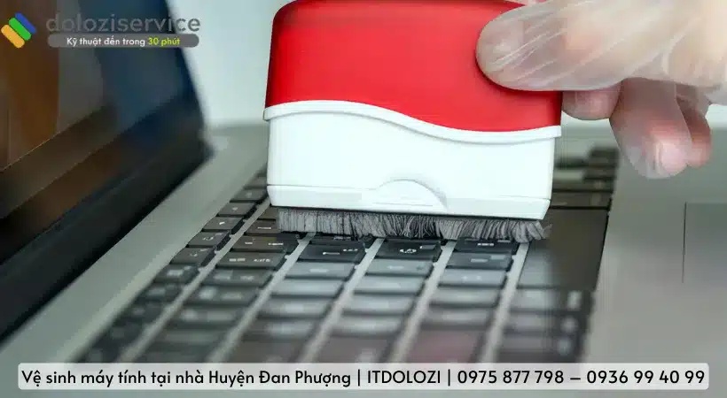 Quy trình vệ sinh máy tính tại nhà Huyện Đan Phượng
