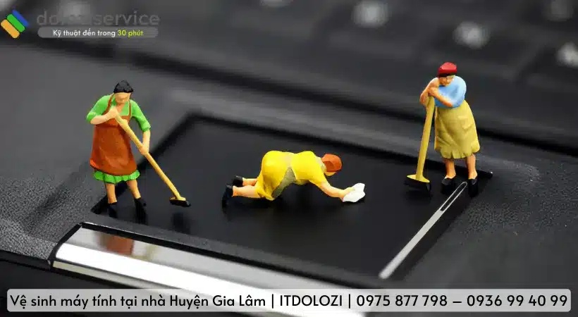 Dolozi đơn vị vệ sinh máy tính tại nhà Huyện Gia Lâm uy tín.