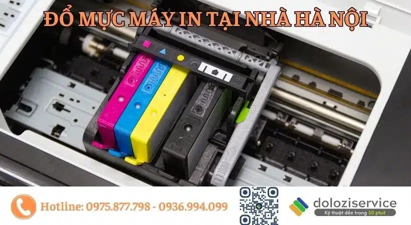 Đổ mực máy in uy tín tại nhà Hà Nội
