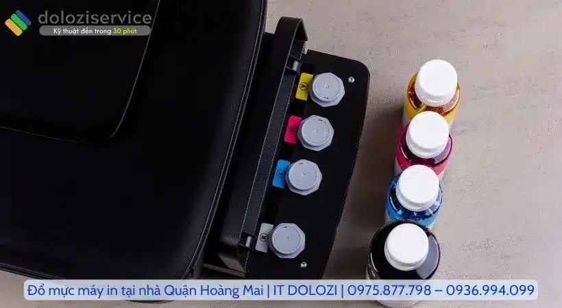 Tiêu chí lựa chọn đơn vị đổ mực máy in tại nhà quận Hoàng Mai.