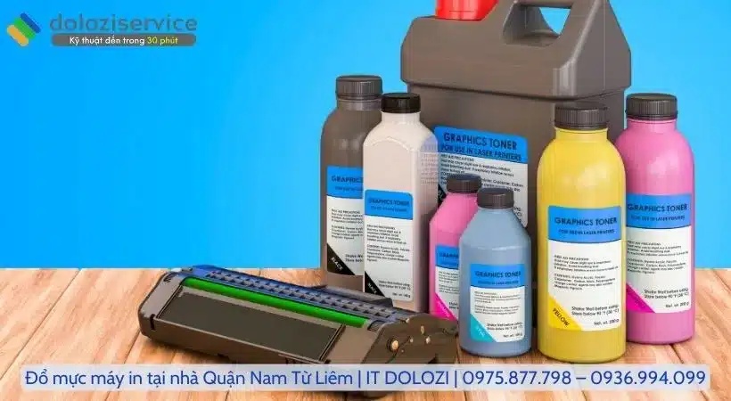 Tại sao không nên tự đổ mực máy in tại nhà quận Nam Từ Liêm?