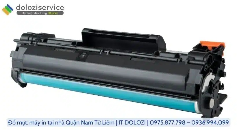 Quy trình đổ mực máy in tại nhà quận Nam Từ Liêm