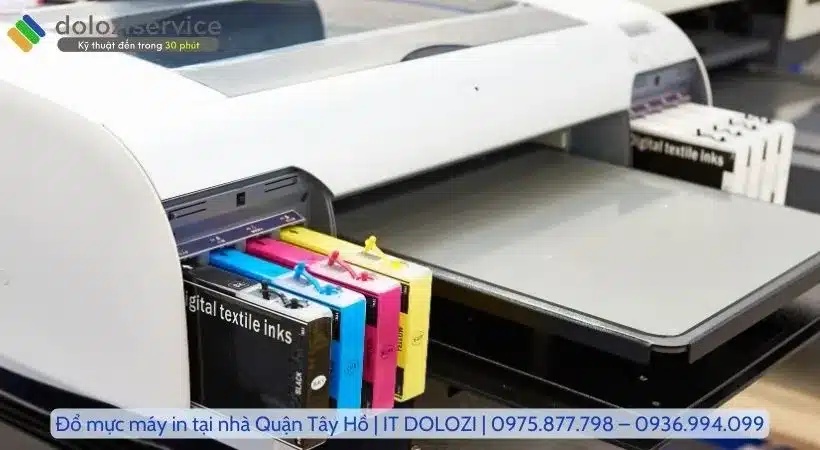 Vì sao nên đổ mực máy in tại nhà quận Tây Hồ?