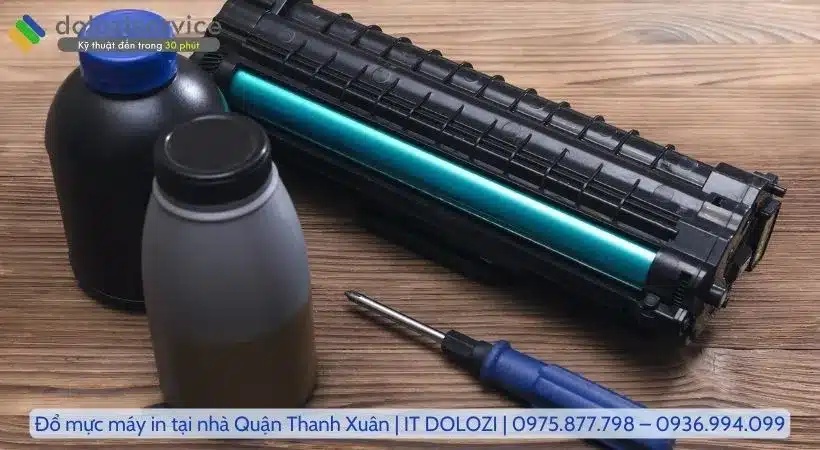 Các dịch vụ đổ mực máy in tại nhà quận Thanh Xuân Dolozi