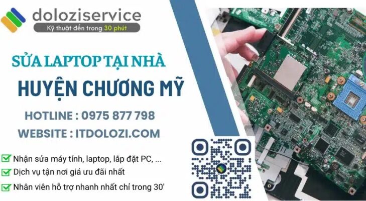 Sửa Laptop tại nhà Huyện Chương Mỹ - Gọi là có ngay!