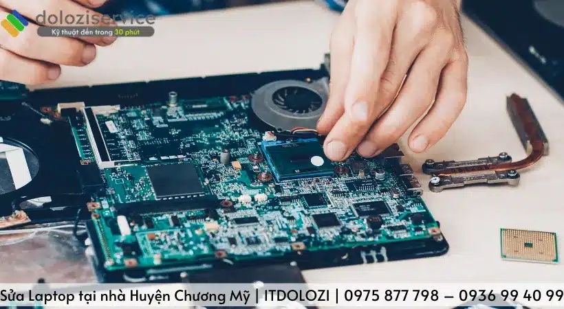 Dolozi - Đơn vị sửa laptop tại nhà huyện Chương Mỹ uy tín