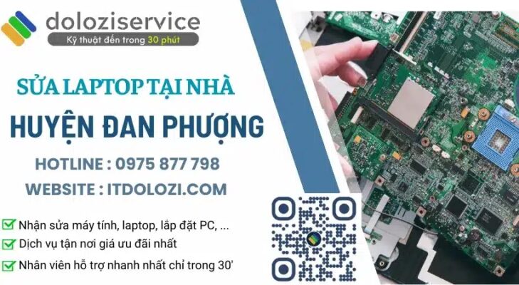 Sửa Laptop Tại Nhà Huyện Đan Phượng: Giảm Sốc Cho HSSV!