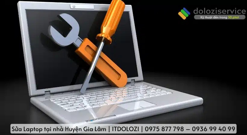 Lý do nên chọn Dolozi để sửa laptop tại nhà ở huyện Gia Lâm.