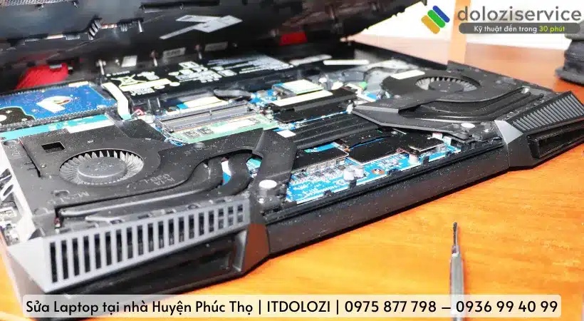 Đơn vị sửa laptop tại nhà huyện Phúc Thọ tại Dolozi
