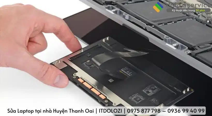 Quy trình sửa laptop tại nhà huyện Thanh Oai chuyên nghiệp của Dolozi