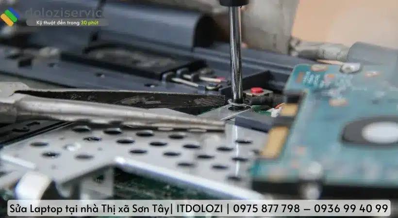 Các lổi laptop thường nhận sửa tại thị xã Sơn Tây.