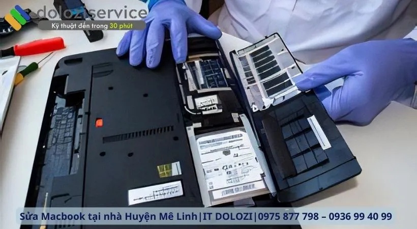 Quy trình Sửa macbook tai nha Huyen Me Linh