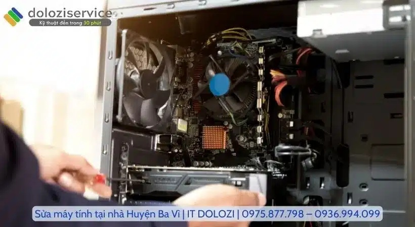 Các dịch vụ sửa máy tính tại nhà huyện Ba Vì tại Dolozi Các dịch vụ sửa máy tính tại nhà huyện Ba Vì tại Dolozi