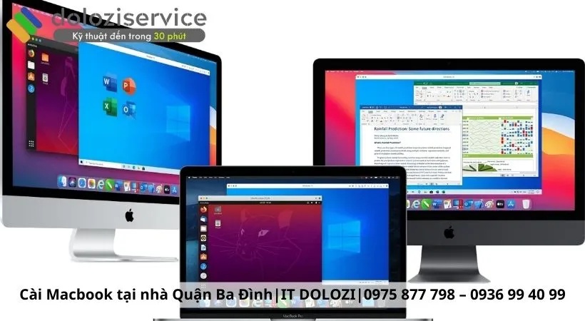Cài macbook tại nhà Quận Ba Đình - Cài lại mac