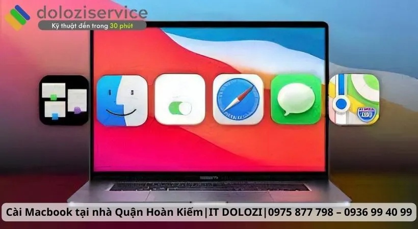 Cai macbook tai nha Quan Hoang Kiem