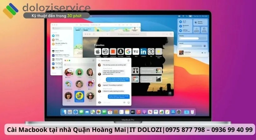 Quy trình cài đặt lại Macbook tại nhà Quận Hoàng Mai