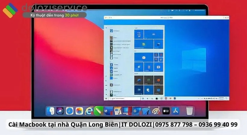 Cài Macbook tại nhà Quận Long Biên