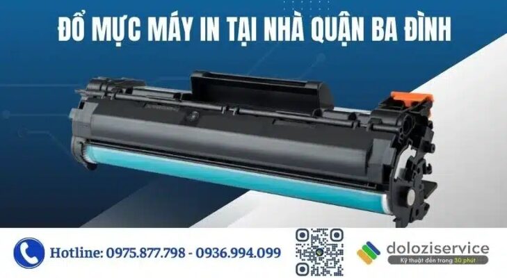 Đổ Mực Máy In Tại Nhà Quận Ba Đình - Gọi Ngay!